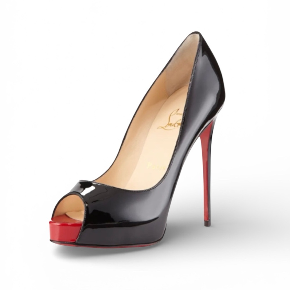Christian Louboutin New Very
Prive Patent Red Sole Pumps Size 39